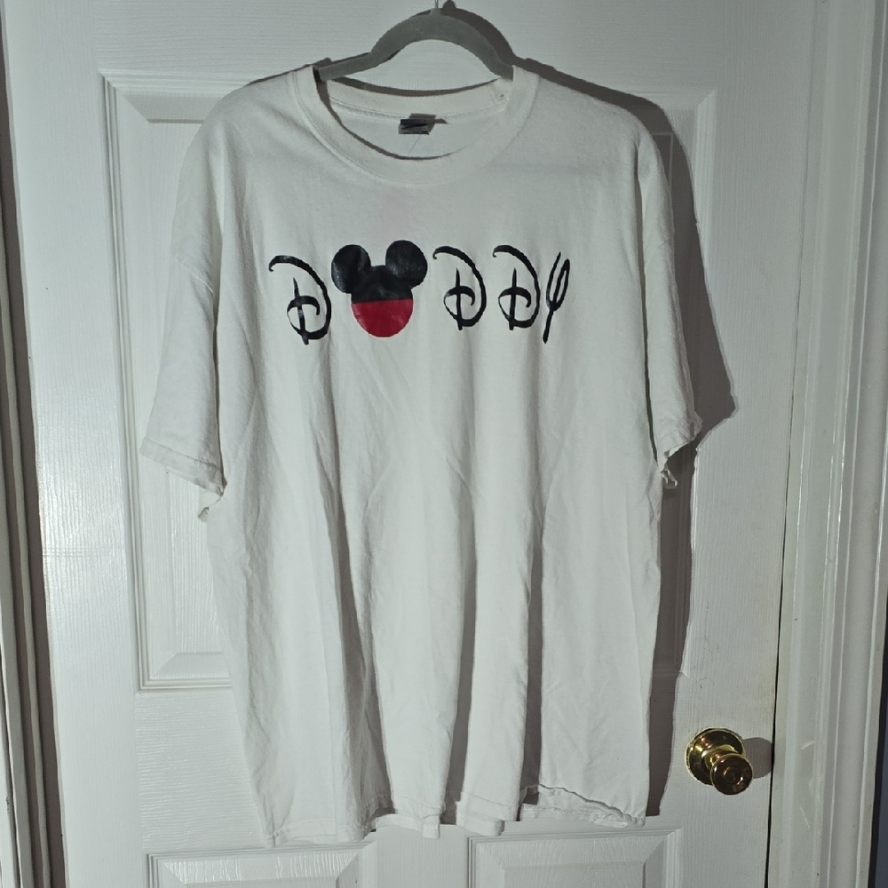 Disney "Daddy" Gildan White Heavy Cotton T-Shirt